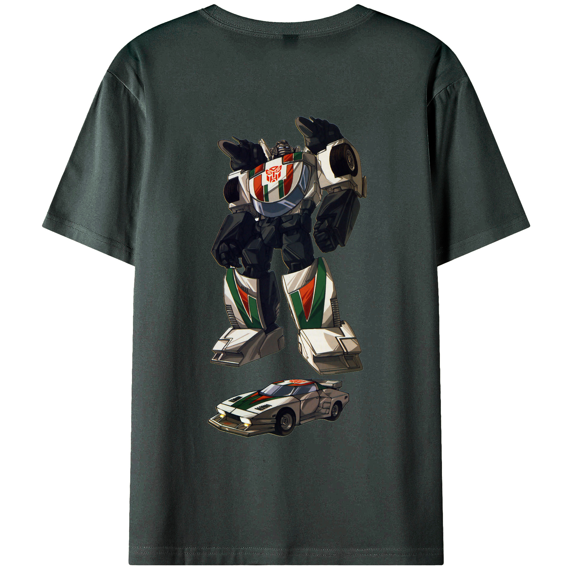 （画像用）  綿100％ メンズ半袖Tシャツ（バックプリント） 通気性